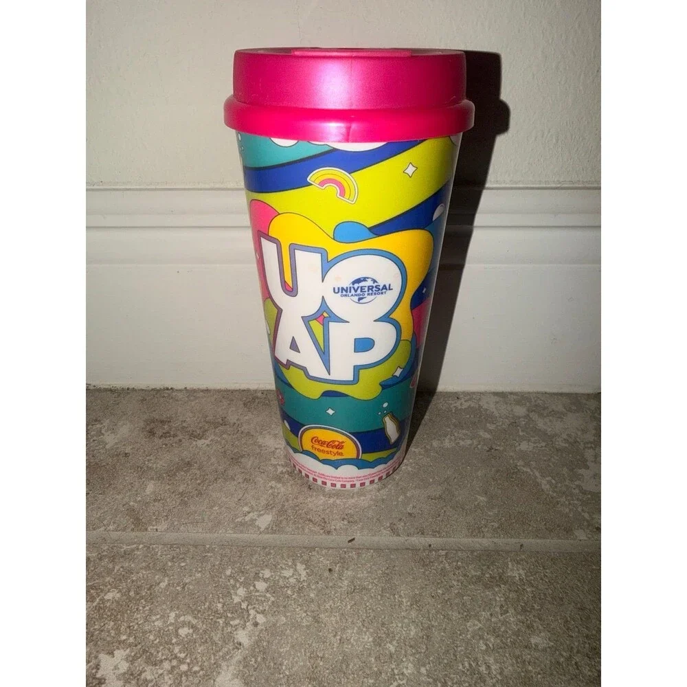 Universal Studios 24oz Tumblers Cups Freestyle Reusable AP annual passholder